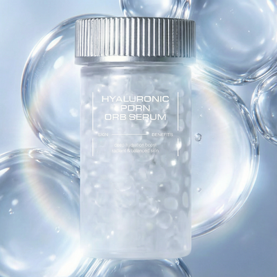 Salmon DNA Orb Serum. The Serum That Changes Form The Moment You Touch It