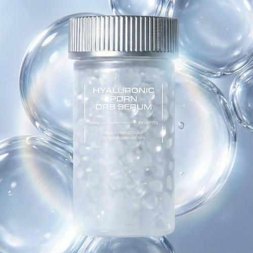 Salmon DNA Orb Serum. The Serum That Changes Form The Moment You Touch It